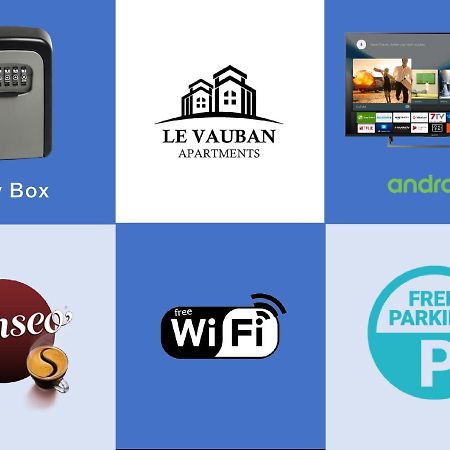 Le Thannois - Appartement 2 Chambres, Salon, Cuisine Equipee, Parking Et Wifi Gratuit Miluza Zewnętrze zdjęcie